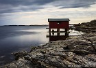 A lonely cabin off the coast of Mollösund. Long exposure (ND9 filter used). (Mollösund, Sweden 2013)