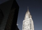 The easily recognizable Chrysler building looms in the back. (New York, USA 2008)