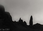The Old man of Storr cought through my tele lense. Went for a more "silhuetish" look here. (Isle of Skye, Scotland 2012)