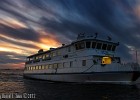 Boat returning to harbour. (Göteborg, Sweden 2012)