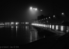 The Eriksberg dock by (foggy) night.. (Göteborg, Sweden 2011)