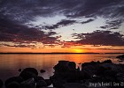 Nice sunset in August (Sillvik, Göteborg). (Göteborg, Sweden 2013)